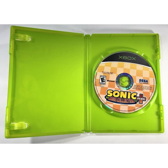Sonic Mega Collection Plus Microsoft Xbox 2004 Disc & Case Tested - Picture 3 of 8